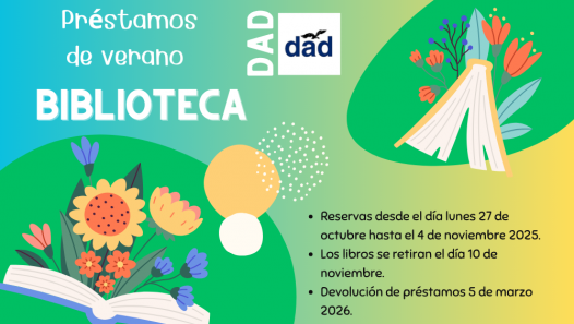 imagen Préstamos de libros de biblioteca para el verano
