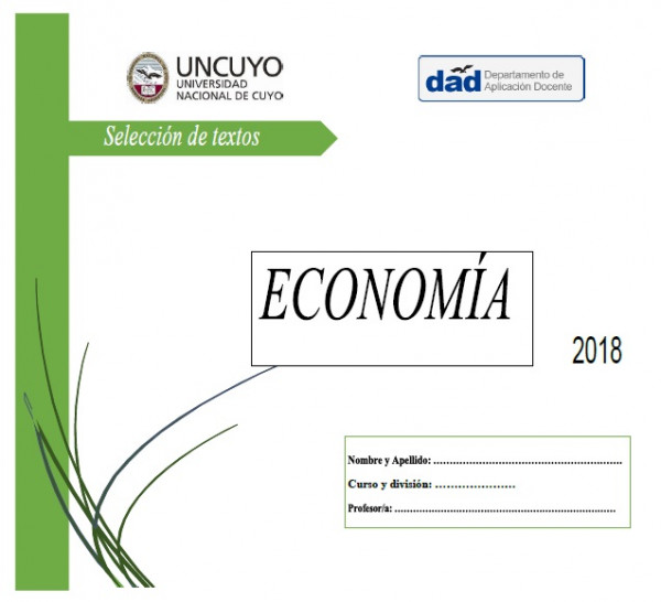 imagen Cuadernillo de economía para 5º año 2018