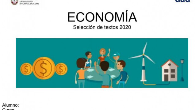 imagen Cuadernillo de Economía 5º año 2020. Unidad 1