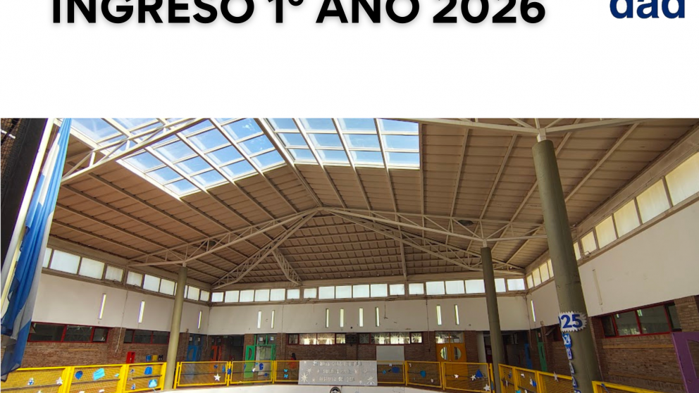 imagen Último día de Preinscripción y matriculación en el aula virtual para ingreso a 1° año 2026