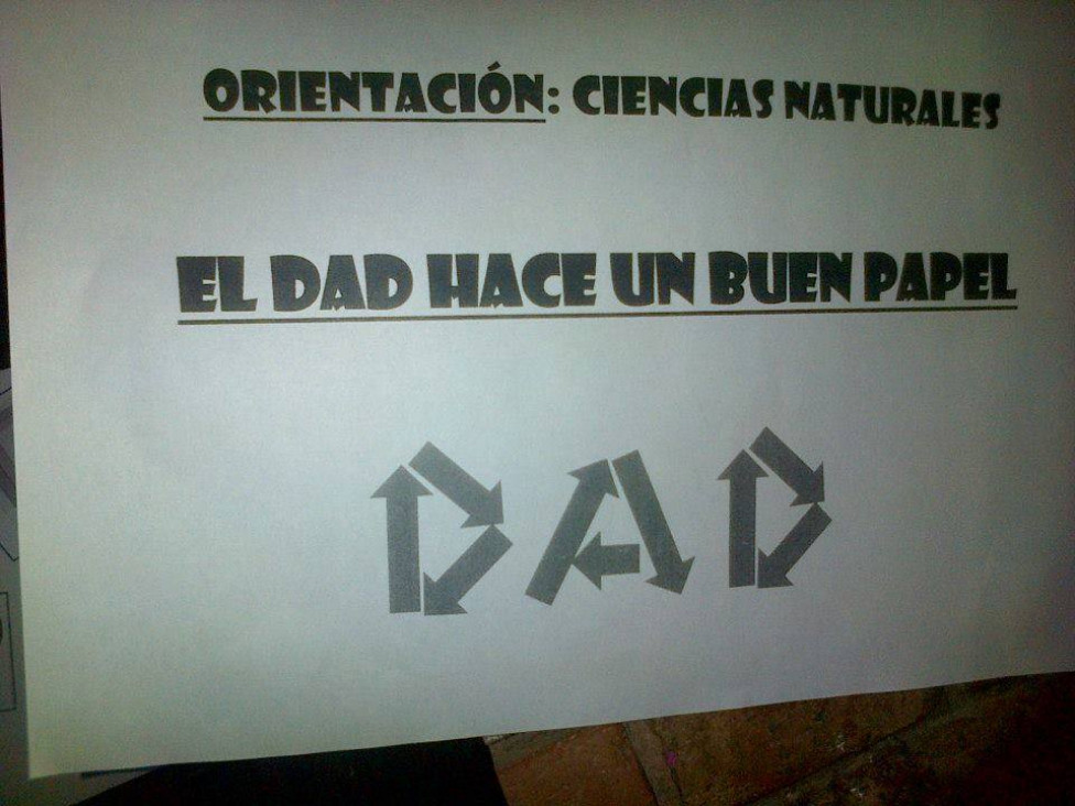 imagen EL DAD HACE UN BUEN PAPEL