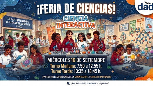 imagen Llega la Feria de Ciencia Interactiva DAD 2026