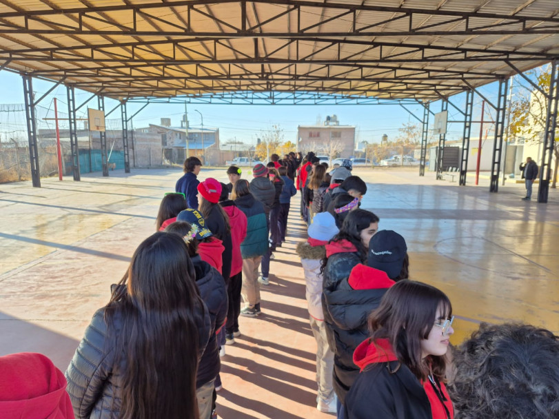 imagen En el marco de las Prácticas Socioeducativas, estudiantes de la escuela participaron de la jornada del trayecto formativo "Jóvenes Promotores de Salud"