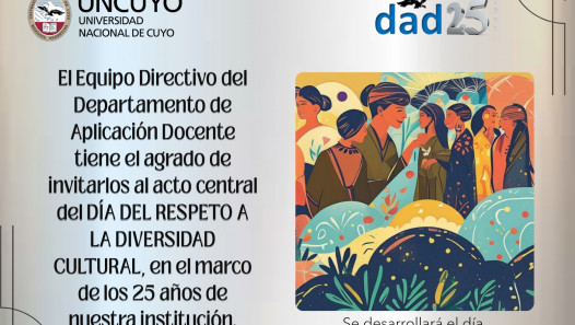 imagen Invitación al acto central del Día del Respeto a la Diversidad Cultural