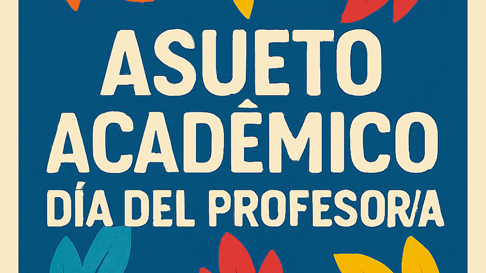 imagen Asueto académico por Día del Profesor