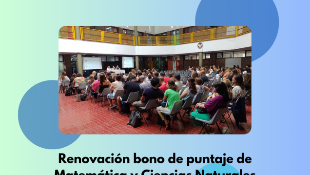 imagen Convocan a renovar bonos de puntaje para escuelas de la UNCuyo en Matemática y Ciencias Naturales