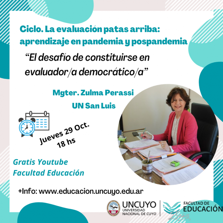 imagen Pedagoga disertará sobre las problemáticas docentes a la hora de evaluar en el contexto actual