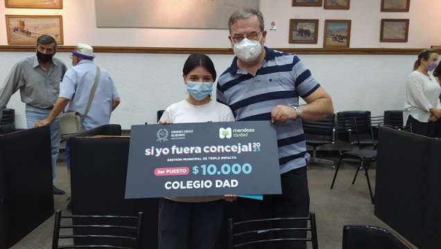 imagen Estudiantes del DAD participaron del proyecto "Si yo fuera concejal" de la Municipalidad de la Ciudad de Mendoza