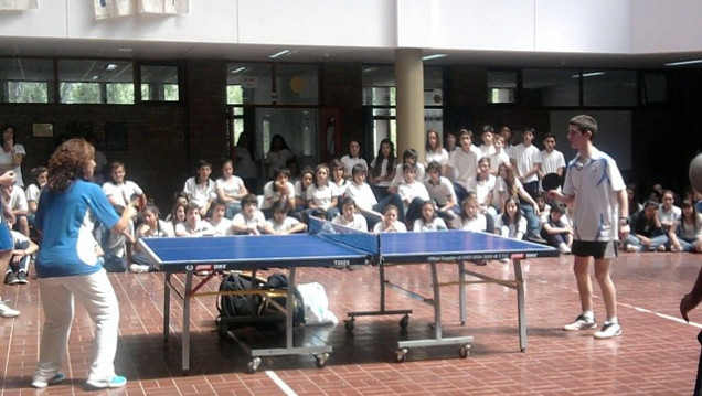 imagen Exhibición de tenis de mesa. Videos