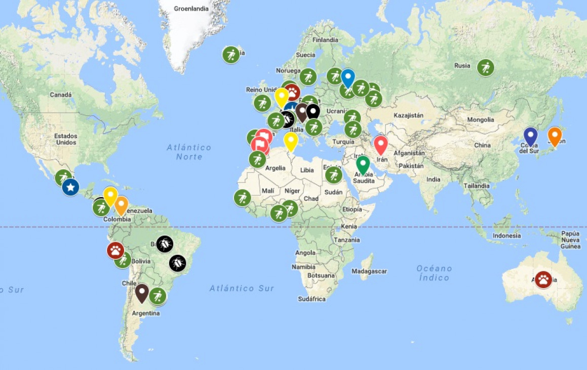 imagen Trabajando en geografía con Google Maps