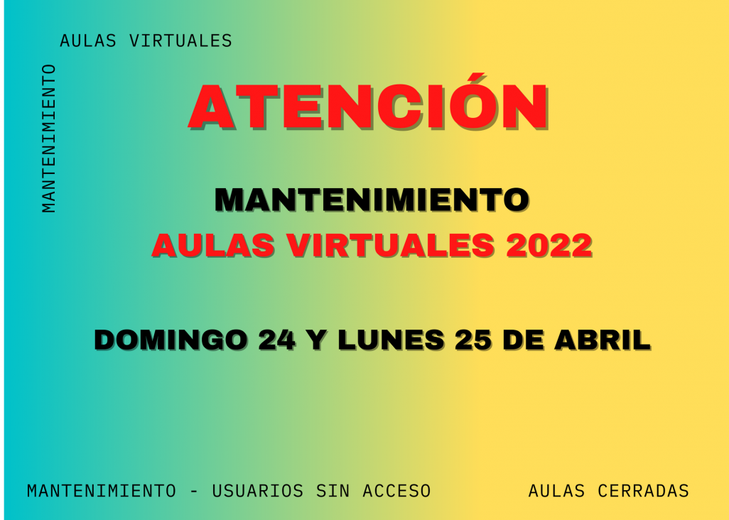 imagen Mantenimientos preventivos en las Aulas Virtuales del DAD