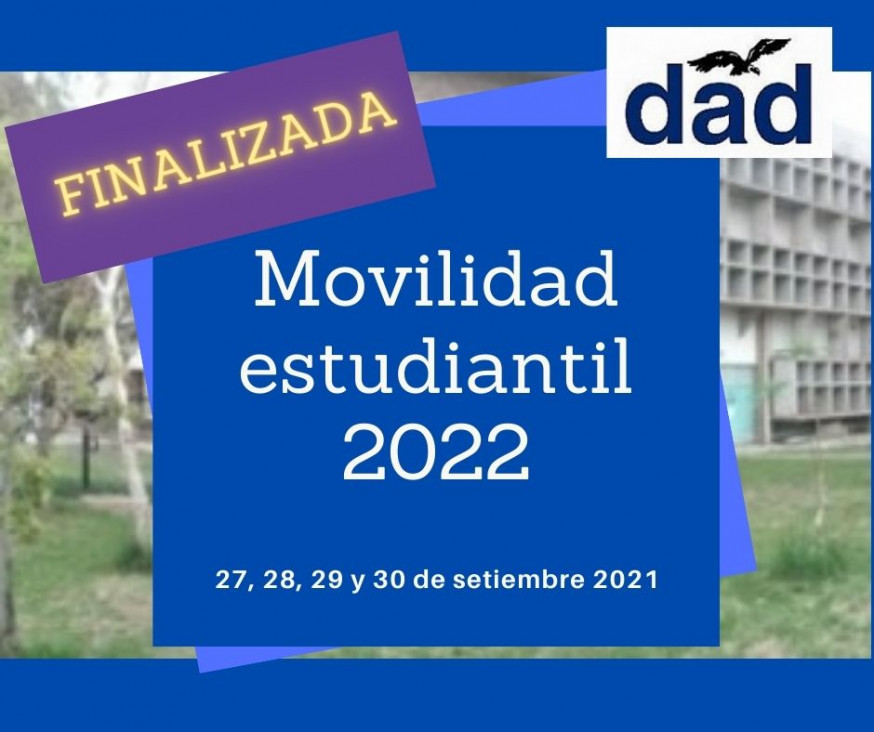 imagen Movilidad Estudiantil 2022. Requisitos para estudiantes que quieran ingresar desde 2° año