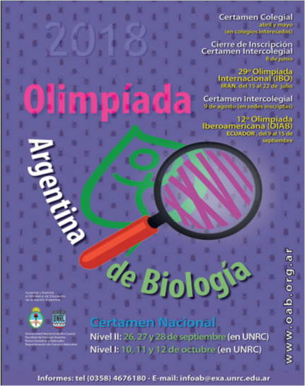 imagen XXVII Olimpíada Argentina de Biología