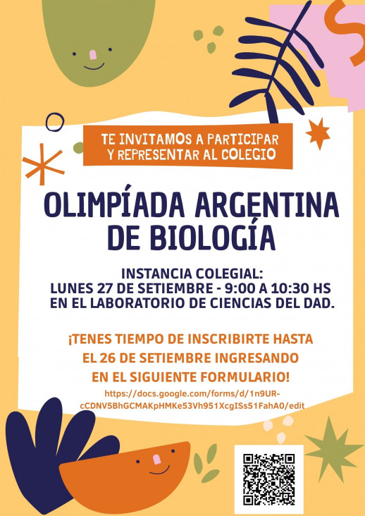 imagen Olimpíada Argentina de Biología