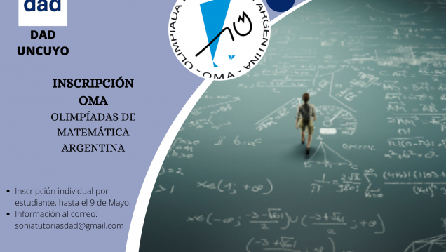 imagen Inscripción a las Olimpíadas de Matemática Argentina (OMA)