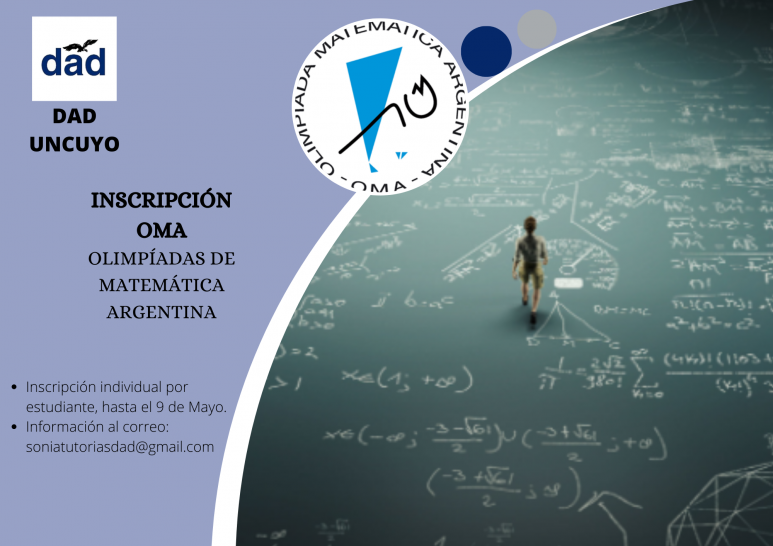 imagen Inscripción a las Olimpíadas de Matemática Argentina (OMA)
