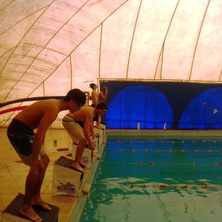 imagen Torneo Intercolegial de Natación realizado en la pileta del Círculo Policial de Mendoza