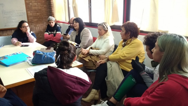 imagen Reunión del centro de estudiantes con el Equipo Directivo de la escuela