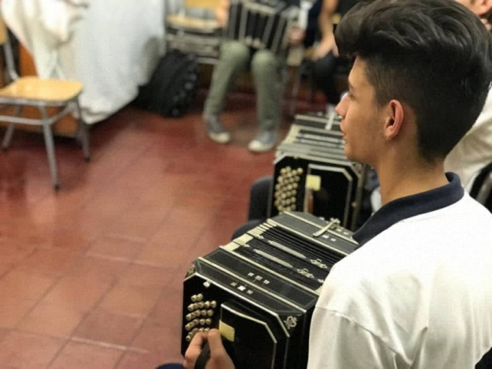 imagen Comenzó el taller de bandoneón