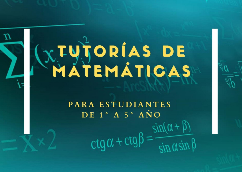 imagen Tutorías de Matemática 2021